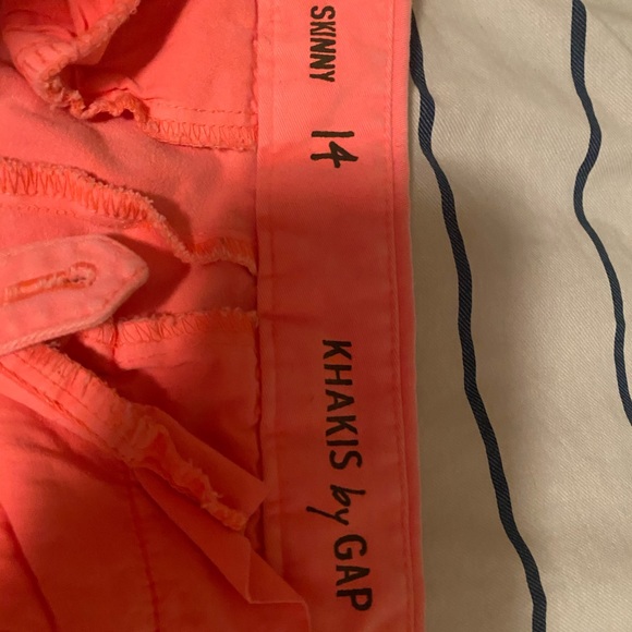 GAP Pants & Jumpsuits Gap Neon Pink Khakis Poshmark